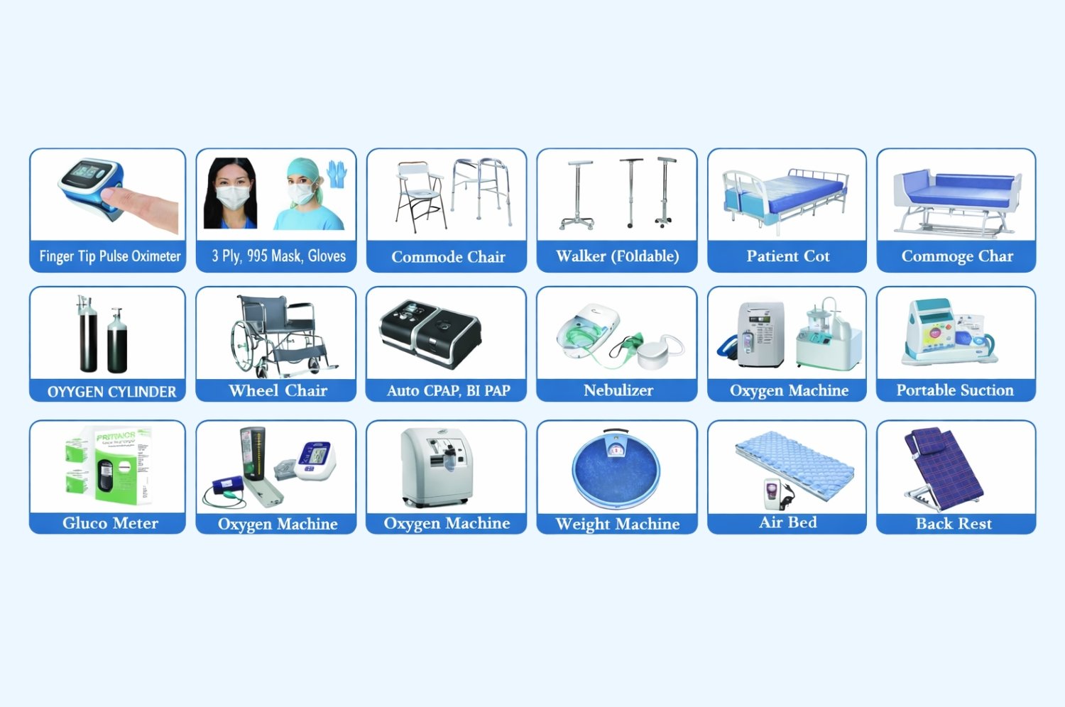 Medical Equipment Rentals